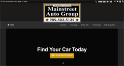 Desktop Screenshot of mainstreetnola.com